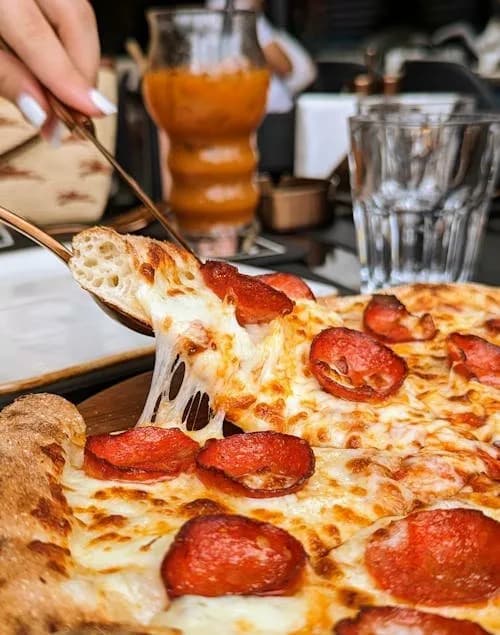 Frische Pizza